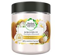 Herbal Essences PURE:Renew Lait de coco hydratant Masque capillaire Coconut Lait, 250 ml, Coco, Soin des cheveux Brillant, Soin des cheveux secs, Aloe Vera, cure cheveux, cure cheveux, cheveux secs, masque capillaire