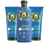 Herbal Essences Réparation Set Shampoing 680ml Et Après-Shampoing 2x350ml Cheveux Abîmés. Nutrition Intense pour une Chevelure Douce et Lisse. Ingrédients d'Origine Naturelle*, Végan