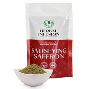Herbal Infusion Satisfying Saffron mélange d'herbes douces - mélange d'herbes à base de safran, de molène et de feuilles de framboisier - herbes apaisantes et sans tiges