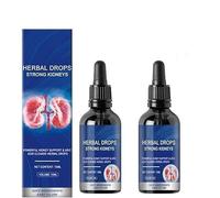 Herbal Kidney Care Drops, Powerful Kidney Support & Uric Acid Cleanse Herbal Drops,Herbal Drops Strong Kidneys,Joint Relaxing and Active Repair Essence Liquid, Oral Herbal Solution (2 pcs)