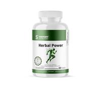 Herbal Power - contient 7 ingrédients actifs dont des Extraits de graines de Guarana, 3 types de Ginseng et de la Capsaïcine - 60 capsules - INSPORT Nutrition