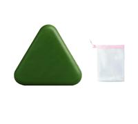 Herbal Soap，Bar Shampoo Nature Triangle GRASS SOAT GREEN SOAP CALMING AND STRENGTHENING HAIR FOR WOMEN AND MEN