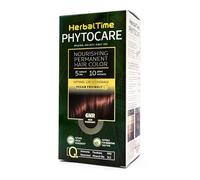 Herbal Time Phytocare Teinture permanente pour cheveux Couleur acajou intense 6NR | teinture capillaire naturelle | Nourrissez et protégez vos cheveux | Sans ammoniaque, PPD et SLS | 124,5ml