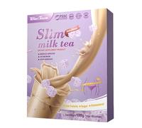 Herbal Wellness Milk Tea with Natural Ingredients - Metabolism Support Formula, 5 Flavors Variety Pack (Natural, Taro, Strawberry, Chocolate, Coffee) for Hot or Cold Drink, 10 Sachets(Taro)