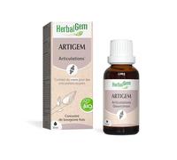 HerbalGem Artigem Bio Pour le maintien de la souplesse des articulations Complexe de Gemmothérapie Concentrée 30 ml