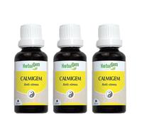 HerbalGem Calmigem Bio TRIO Huile 3x30 ml