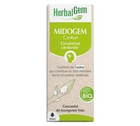 Herbalgem Midogem GC24 Complexe Circulation Cérébrale Bio Flacon 30ml