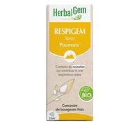 HerbalGem Respigem - complexe poumons bio - Noisetier et Romarin - 30 ml