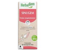 HerbalGem Sinugem - Complexe gemmothérapie voies respiratoires Bio - Gouttes 30 ml