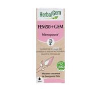 Herbalgem Fem50+Gem GC22 Complexe Femme 50+ Ans Bio Flacon 30ml