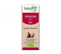 Herbalgem Venagem GC17 Complexe Jambes Lourdes Bio Flacon 30ml