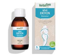 HerbalGem Dépurasève Détox – Sève de bouleau fraîche bio enrichie aux bourgeons et cassis – 250 ml
