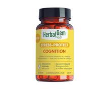 HERBALGEM - GEMMOCAPS® STRESS-PROTECT COGNITION - Bonne mémoire et concentration - 30 Capsules