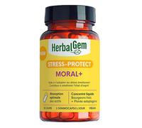 Herbalgem - Gemmocaps® Stress-Protect - moral+ - Stress émotionnel - 30 Capsules