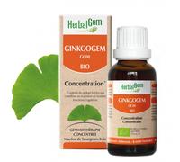 HerbalGem Complexe de gemmothérapie concentrée Ginkgogem Bio 30 ml