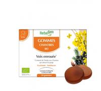 HerbalGem Gommes Chantres Bio – Éclat Voix – 24 gommes