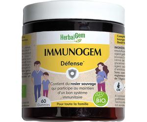 Herbalgem Immunogem Défense Bio 60 Gummies