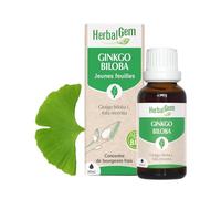 Herbalgem Ginkgo Biloba Bio Extrait De Bourgeon Frais Circulation Sanguine, Mémoire Et Concentration