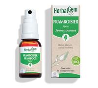 HerbalGem Spray Framboisier Bio - Extrait de bourgeon frais - 15 ml