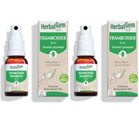 HerbalGem Macérât-Mère Spray Framboisier Bio 15 ml (Lot de 2)