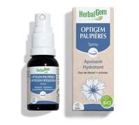 HerbalGem Spray paupières Optigem – Bleuet apaisant hydratant – 10 ml