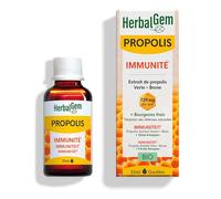 HerbalGem Propolis concentrée large spectre – Gouttes bio dès premiers signes – 15 ml