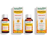 Herbalgem - Propolis Concentrée - Large Spectre Gouttes Bio - Dès les Premiers Signes du Refroidissement - 15 ml - L'emballage peut varier (Lot de 2)