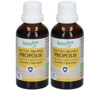 HerbalGem PROPOLIS Gorge gouttes 2x50 ml