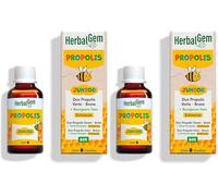 Herbalgem Propolis Junior Gouttes Bio Dès les Premiers Signes du Refroidissement 15 ml (Lot de 2)
