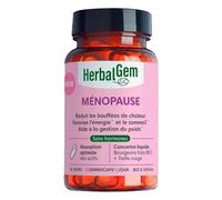 Herbalgem - Réduit Bouffées de Chaleur & Favorise Sommeil et Énergie - 30 Capsules Bio