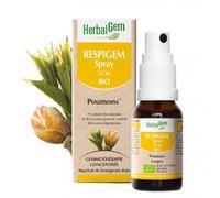 HerbalGem Spray Respigem – Complexe poumons bio – 15 ml