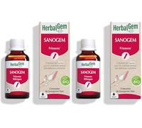 HerbalGem Sanogem Bio Complexe défense forte Stop aux agressions extérieures Gemmothérapie Concentrée 30 ml (Lot de 2)