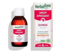 HerbalGem Sirop Apaisant Gorge Bio 250 ml