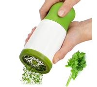 Herbalhacker - Grinder à viande, coupe-herbes, hacker de persil | Moulettes d'épices de moulin à coriandre à l'ail, moulins à coriandre, couteaux de piratage, lames en acier inoxydable, f