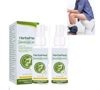 HerbalHeal Herbal Hemorrhoids Spray, Hemorrhoids Spray,GFOUK Herbal Hemorrhoid Relief Spray, HerbalHeal Hemorrhoids Spray, Fast Relief of Hemorrhoids and Anal Fissures, 30ML (2pcs)
