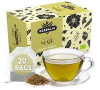 HERBALIA - Maté en Sachets, Coffret de Thé Maté de 20 Sachets Sans Agrafes, 30 g de Yerba Maté pour Infusions et Tisanes