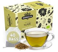 HERBALIA - Maté en Sachets, Coffret de Thé Maté de 40 Sachets Sans Agrafes, 60 g de Yerba Maté pour Infusions et Tisanes, Idée Cadeau
