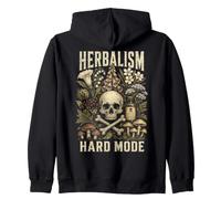 Herbalism Hard Mode Poison Plant Humor Funny Botanical Sweat à Capuche