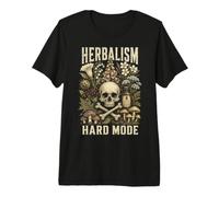 Herbalism Hard Mode Poison Plant Humor Funny Botanical T-Shirt Haut de Gamme