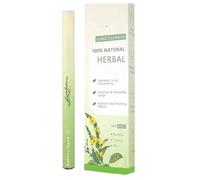 Herbals Stylo diffuseur d'air avec extraits de molène, de thym et de menthe | Inhalateur d'aromathérapie | Nettoyant pulmonaire sans, pour améliorer la respiration, rafraîchir l'air et