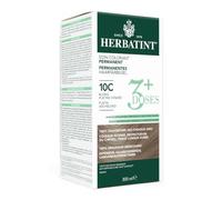 Herbatint 3Doses Soin Colorant Permanent Cheveux 10C Blond Platine Cendré - 300 ml | Couvre 100% des Cheveux Blancs | Testé sur Peaux Sensibles* | Sans Ammoniaque | Vegan