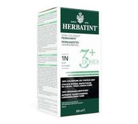 Herbatint 3Doses Soin Colorant Permanent Cheveux 1N Noir - 300 ml | Couvre 100% des Cheveux Blancs | Testé sur Peaux Sensibles* | Sans Ammoniaque | Vegan