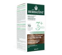 Herbatint 3Doses Soin Colorant Permanent Cheveux 7D Blond Doré - 300 ml | Couvre 100% des Cheveux Blancs | Testé sur Peaux Sensibles* | Sans Ammoniaque | Vegan
