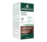 Herbatint 3Doses Soin Colorant Permanent Cheveux 7M Blond Acajou - 300 ml | Couvre 100% des Cheveux Blancs | Testé sur Peaux Sensibles* | Sans Ammoniaque | Vegan