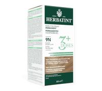 Herbatint 3Doses Soin Colorant Permanent Cheveux 9N Blond Extra Clair - 300 ml | Couvre 100% des Cheveux Blancs | Testé sur Peaux Sensibles* | Sans Ammoniaque | Vegan