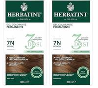 Herbatint Gel Colorant Permanent 3Doses - 7N Blonde 300 ml (Lot de 2)