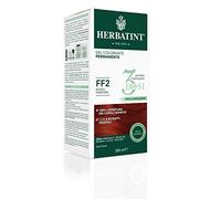Herbatint Gel Colorant Permanent 3Dosi, 300 ml - FF2 rouge pourpre, sans ammoniaque, pour peaux sensibles, 100% couverture cheveux blancs, avec 8 extraits naturels bio