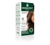 Herbatint Soin Colorant Permanent Cheveux 5D Châtain Clair Doré - 150 ml, sans Ammoniaque, 100% Couverture Cheveux Blancs, Testé Dermatologiquement pour Peaux Sensibles,avec 8 Extraits Végétaux Bio