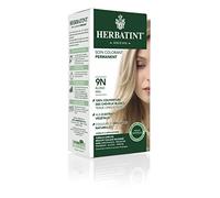 Herbatint Soin Colorant Permanent Cheveux 9N Blond Miel - 150 ml, sans Ammoniaque, Couverture optimale des Cheveux Blancs, Testé Dermatologiquement pour Peaux Sensibles, avec 8 Extraits Végétaux Bio