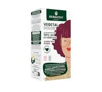 Herbatint Vegetal Color - Coloration végétale 100% naturelle et bio, CHERRY RED POWER - Cerise 100 grammes